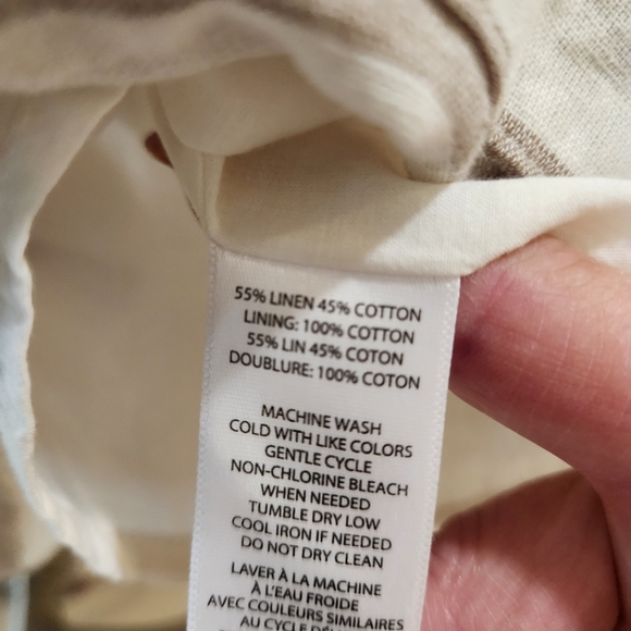 Beachlunchlounge Tan & Cream Shift Dress - Picture 5 of 9